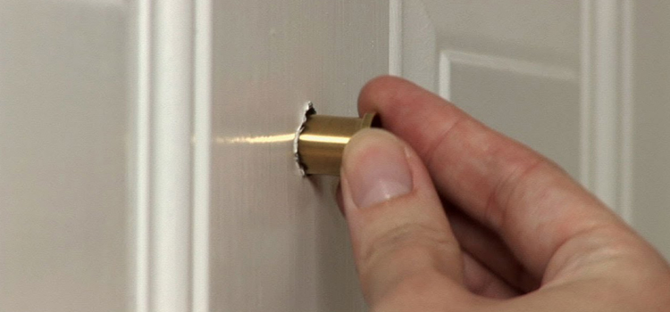 peephole door repair in West Carson